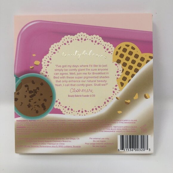 New Beauty Bakerie Breakfast in Bed Eyeshadow Palette - Picture 3 of 4